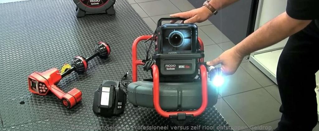 Professioneel versus zelf riool ontstoppen Geldrop